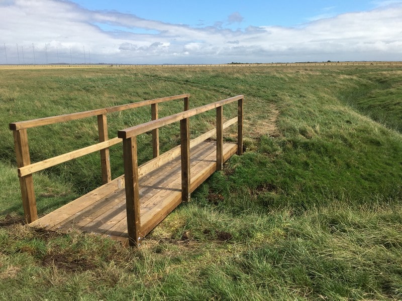 Bridge on skinburness marsh